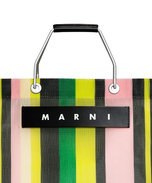 「MARNI MARKET」 ハンドバッグ FREE グリーン レディースの画像