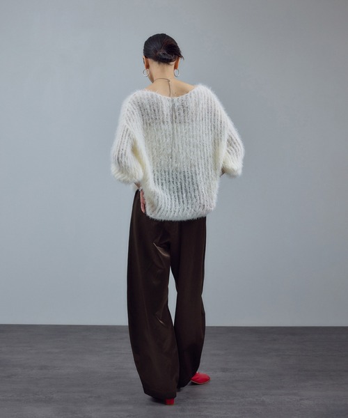 「SALON adam et rope'」 イージーパンツ M ブラウン系その他2 レディース
