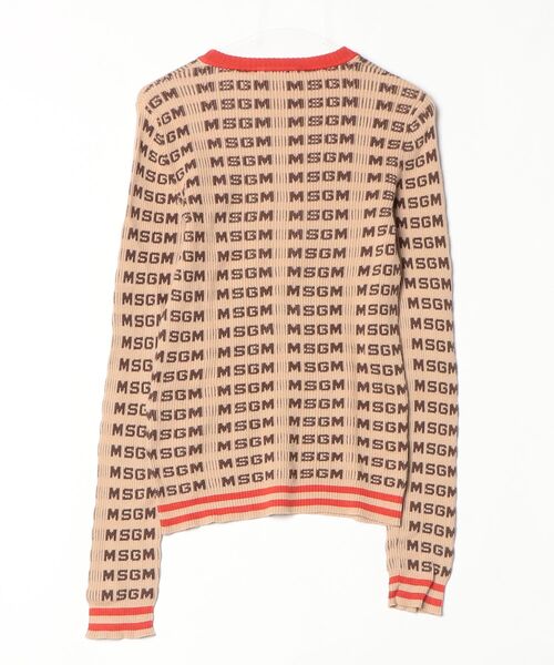 「MSGM」 長袖ニット X-SMALL ベージュ レディース_画像2