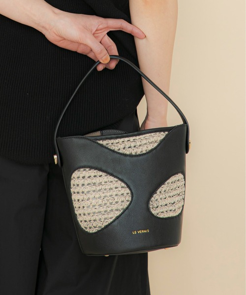 Le Vernis（ル・ベルニ） ハンドバッグ Hole digging bucket bag