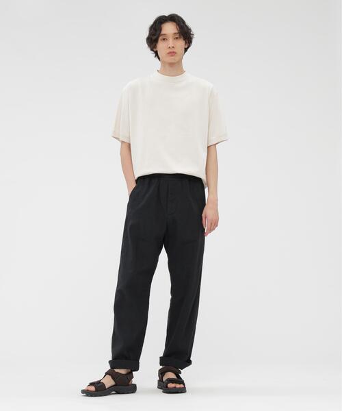 MHL.（エムエイチエル） パンツ FADED LINEN COTTON PLAINWEAVE メンズ