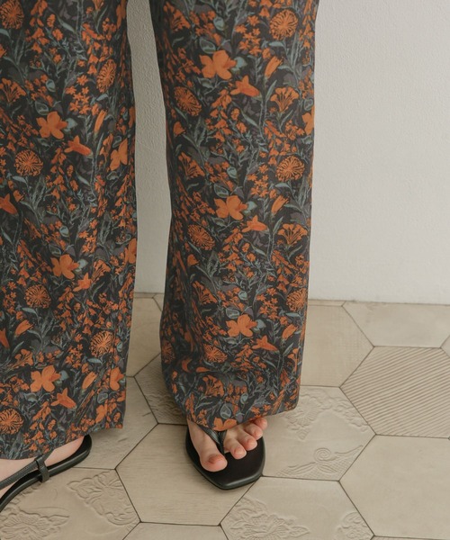 「URBAN RESEARCH DOORS」 イージーパンツ MEDIUM ネイビー レディース_画像7