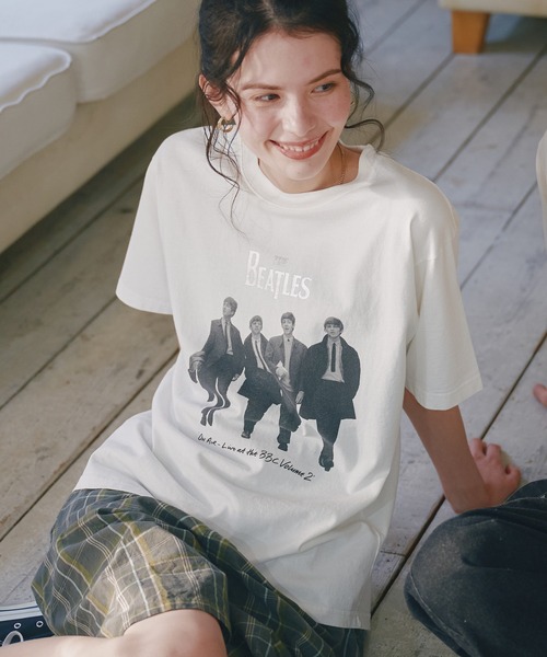 The Beatles tシャツ 「THE BEATLES/ザ ビートルズ」グラフィック