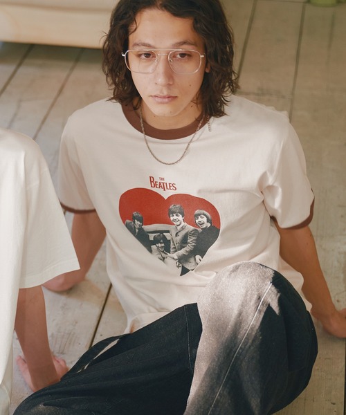 The Beatles tシャツ 「THE BEATLES/ザ ビートルズ」グラフィック