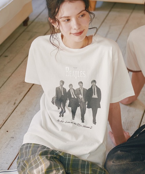The Beatles tシャツ 「THE BEATLES/ザ ビートルズ」グラフィック