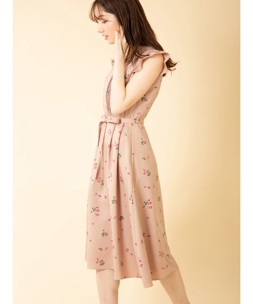 「BE RADIANCE」 ノースリーブワンピース FREE モカ レディース_画像3