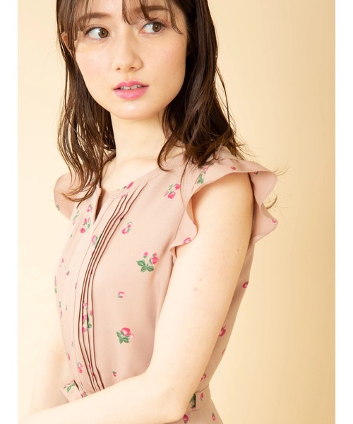 「BE RADIANCE」 ノースリーブワンピース FREE モカ レディース_画像7