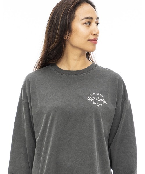 「BILLABONG」 長袖カットソー MEDIUM ブラック系その他 レディース_画像5