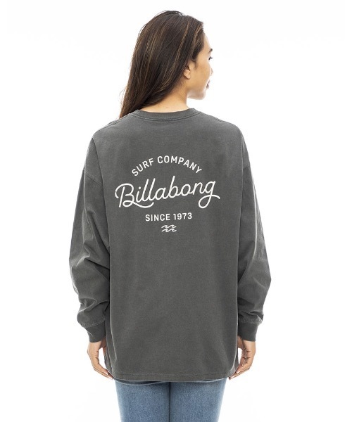 「BILLABONG」 長袖カットソー MEDIUM ブラック系その他 レディース_画像7
