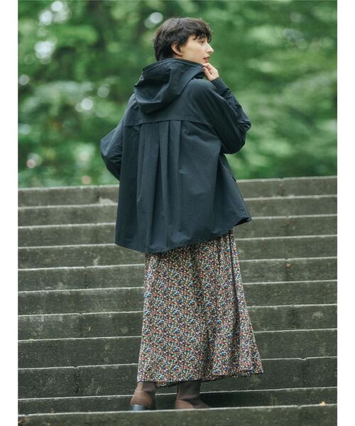 「FIRST DOWN」 マウンテンパーカー M ベージュ レディース_画像9