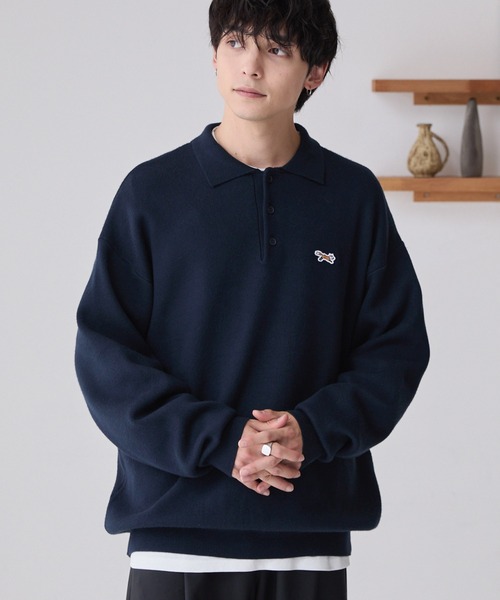 「PENNEYS」 長袖ニット M ブラック メンズ_画像6