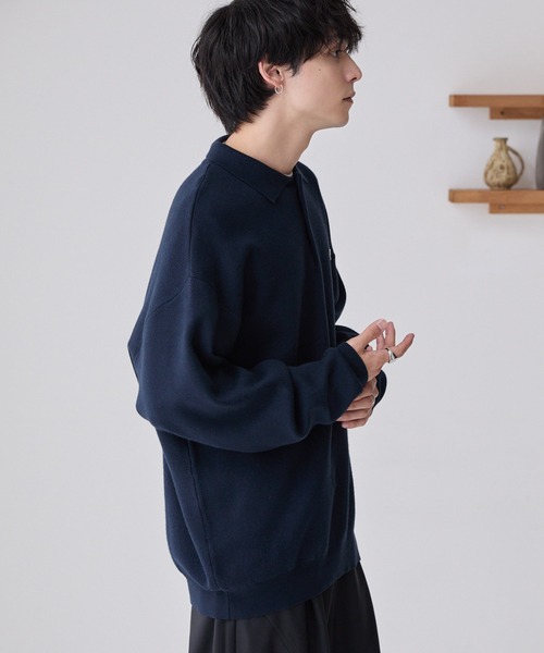 「PENNEYS」 長袖ニット M ブラック メンズ_画像8
