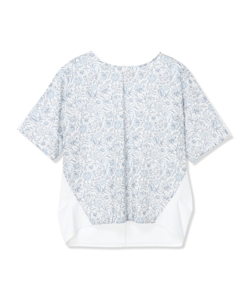 tシャツ 「Liberty」リバティプリントプルオーバー レディースの画像