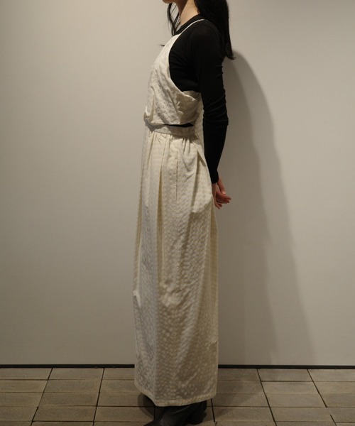 ワンピース CLANE SIDE HOLE COCOON CAMI ONEPIECEの画像