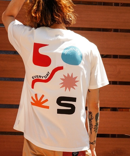 「BANKS」 半袖Tシャツ MEDIUM ブラウン メンズ_画像8
