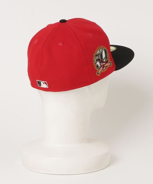 NEW ERA（ニューエラ） キャップ 7 1/4 レッド メンズ : ZOZOTOWN