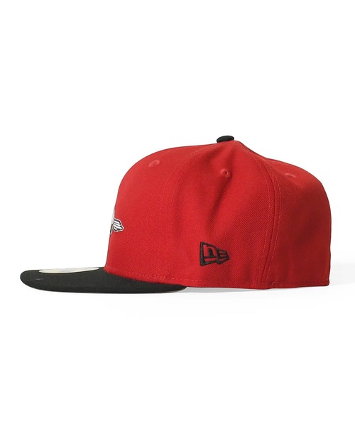NEW ERA（ニューエラ） キャップ 7 1/4 レッド メンズ : ZOZOTOWN
