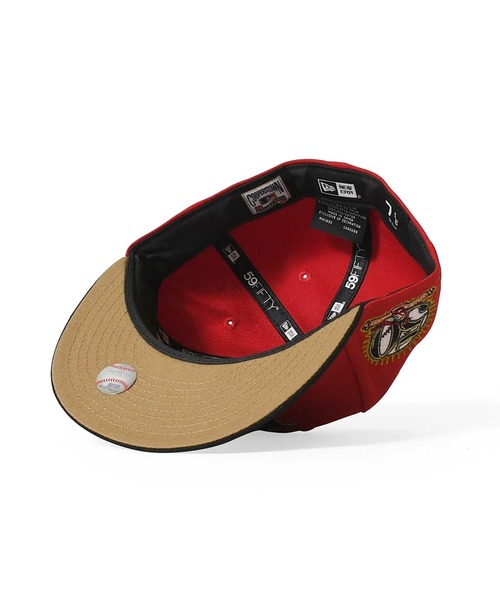 NEW ERA（ニューエラ） キャップ 7 1/4 レッド メンズ : ZOZOTOWN