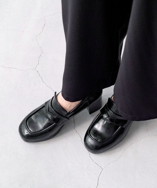 「menue」 パンプス 25.0cm ブラック レディース_画像3
