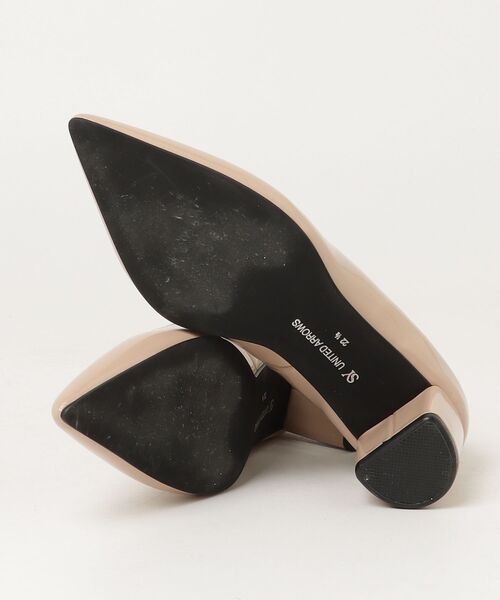 「SY UNITED ARROWS」 パンプス 22.5cm ベージュ レディース_画像3
