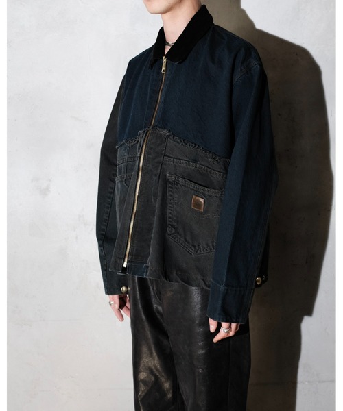 Carhartt（カーハート） デニムジャケット LARGE ブラック メンズ
