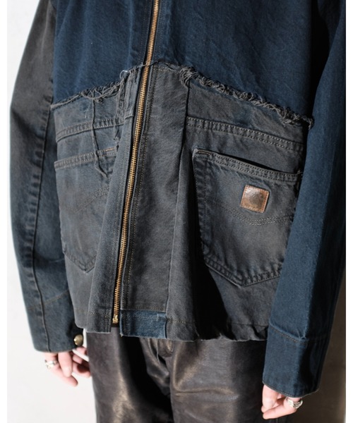 Carhartt（カーハート） デニムジャケット LARGE ブラック メンズ