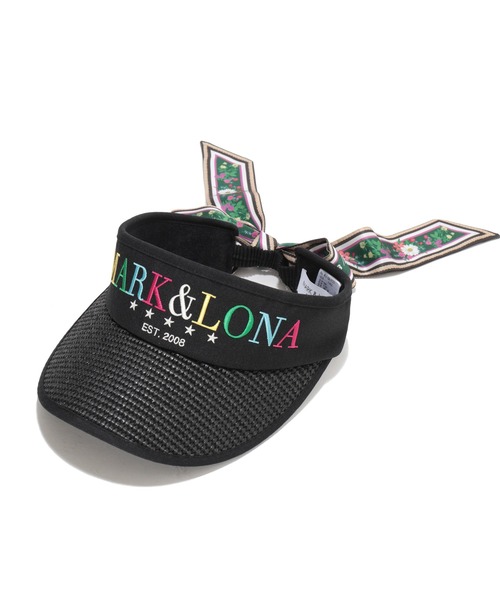サンバイザー Mirage Ribbon Visor | MEN and WOMEN レディース メンズの画像