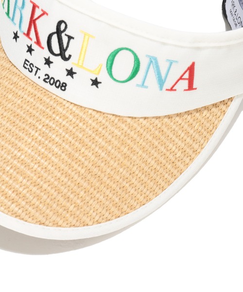 サンバイザー Mirage Ribbon Visor | MEN and WOMEN レディース メンズの画像