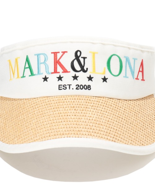 サンバイザー Mirage Ribbon Visor | MEN and WOMEN レディース メンズの画像