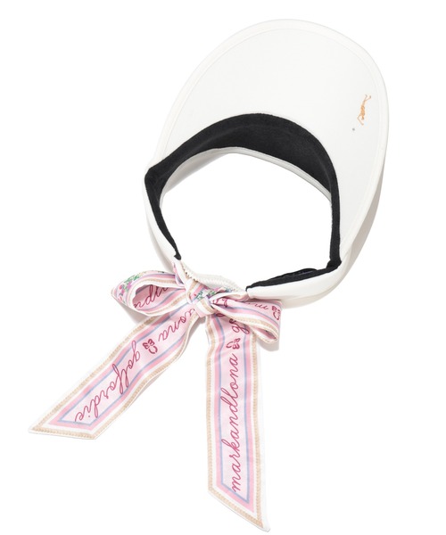 サンバイザー Mirage Ribbon Visor | MEN and WOMEN レディース メンズの画像