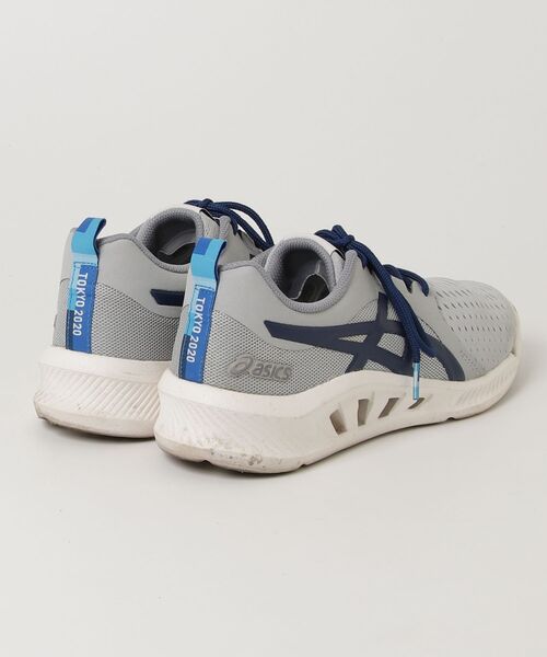 「ASICS」 ローカットスニーカー 25.5cm グレー メンズ_画像2