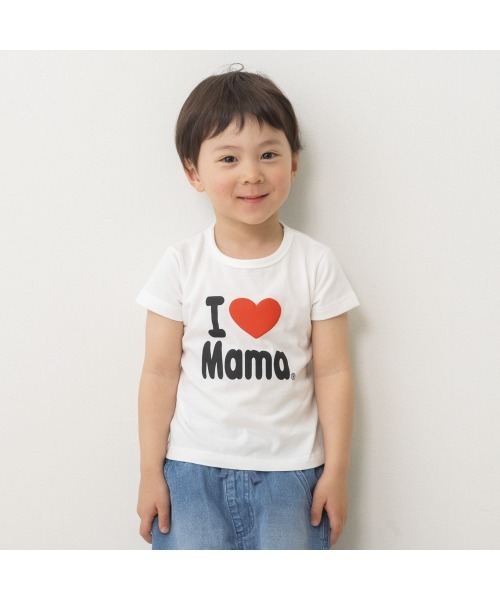 トイザらス半袖Tシャツ ホワイト XL tシャツ I Love Papa ＆ Mama 半袖デイリーTシャツ キッズ 子供服