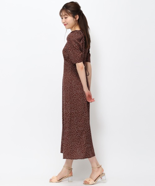 「MISCH MASCH」 半袖ワンピース M ホワイト レディース_画像5