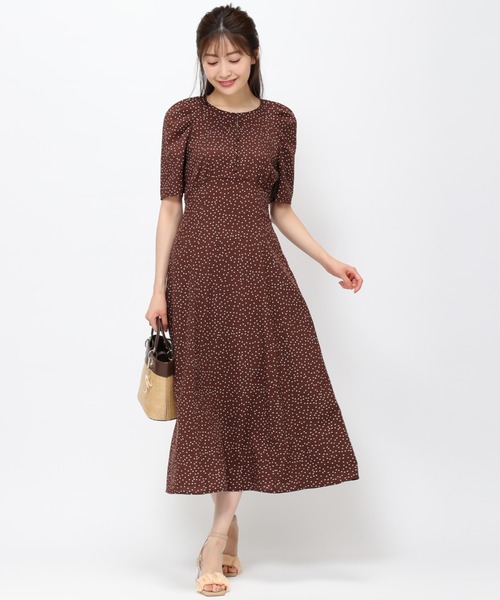 「MISCH MASCH」 半袖ワンピース M ホワイト レディース_画像6