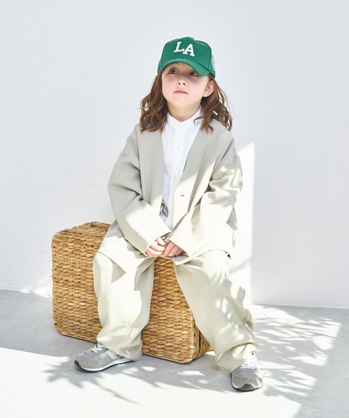 「pairmanon」 「KIDS」セットアップ 150 ベージュ キッズ_画像8