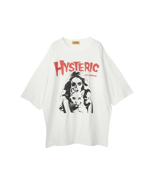HYSTERIC GLAMOUR 半袖カットソーワンピース HYSTERIC GLAMOUR（ヒステリックグラマー） ワンピース 半袖 HYSTERIC
