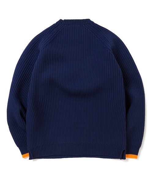 セーター ニット rehacer : Flix Ridge Crew Knit / フリックス リッジ クルー ニット メンズ レディース