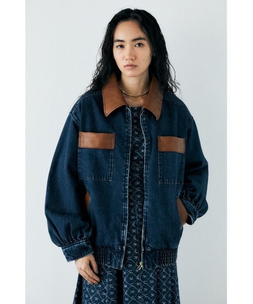 MOUSSY | MONOGRAM DENIM ジャケット (デニムジャケット ) |SHEL