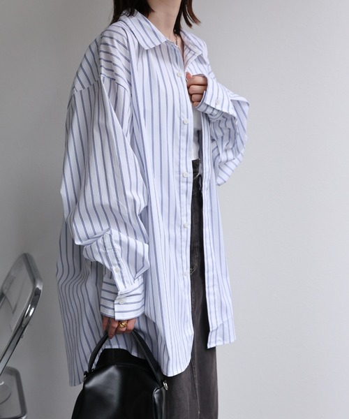 CREARE -LINO- シャツ ビックポケット オーバーサイズ ルーズ