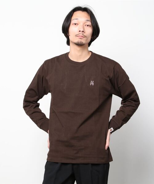 A BATHING APE（アベイシングエイプ） tシャツ SHARK ONE POINT L/S