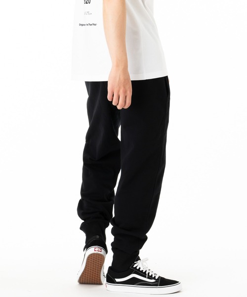 【新品タグ付】NEW ERA ブラックジャージパンツ　cool ERA クロスウェア パンツ ワードマークロゴ ブラック