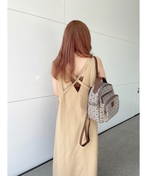 jumelle ワンピース バッククロスワンピース : ZOZOTOWN Yahoo