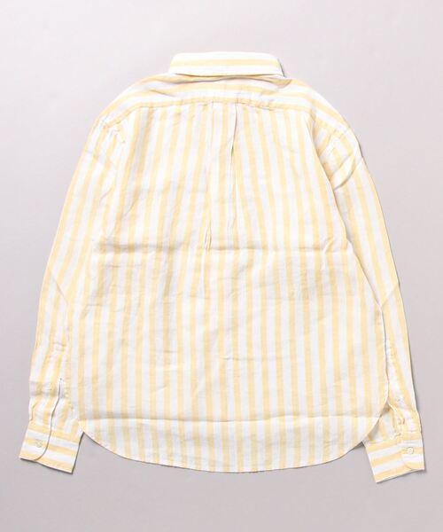 シャツ ブラウス ストライプド リネン シャツ シャツ ストライプド リネン POLO RALPH LAUREN，ポロ ラルフ