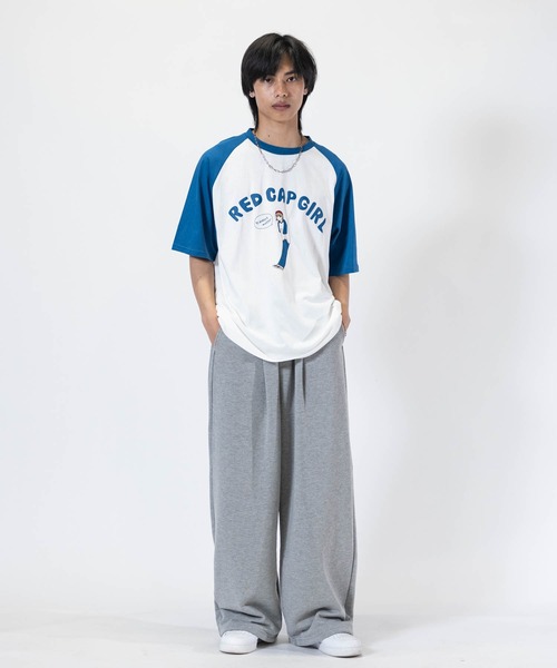 【完売品】er セット　キャップ　tシャツ UNIT（NIXON） tシャツ 「UNIIT/ユニット」「RED CAP GIRL