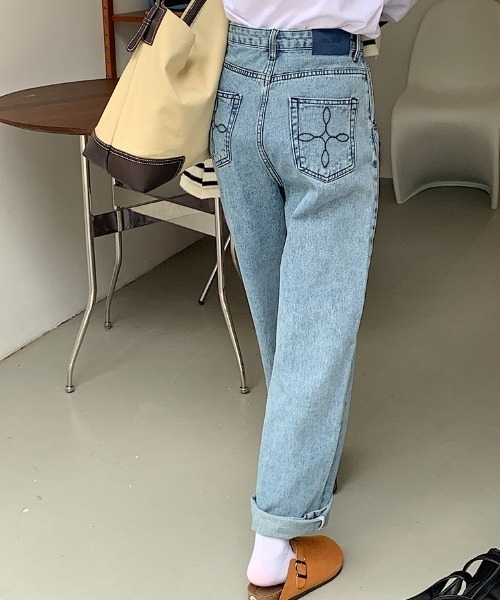 Jessie USA デニムパンツ 新品未使用品 3カラー 90S風ヴィンテージ加工 バギーデニムパンツ NZK6207