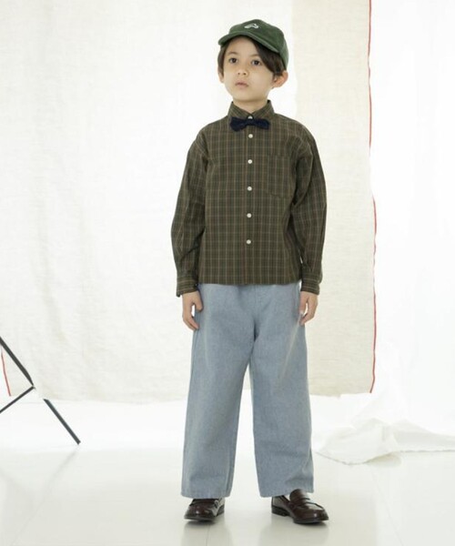 こども ビームス ブラウス シャツ ARCH＆LINE / コットン チェック