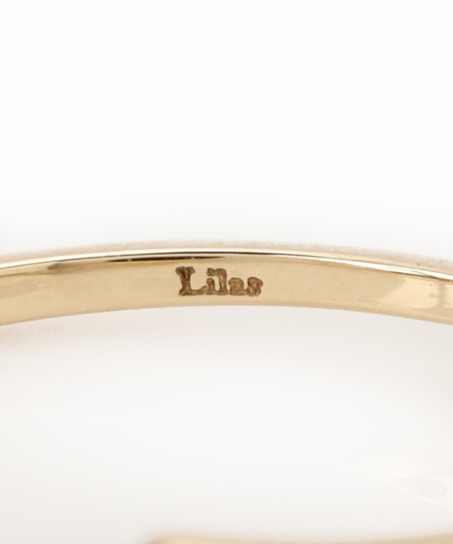 Lilas 指輪 リング クラシックレースラインリング K10 レディース