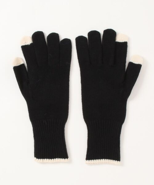 aimoha（アイモハ） 手袋 バイカラーハートファーグローブ レディース