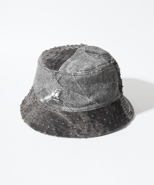 KANGOL 帽子 ハット DENIM MASHUP BUCKET レディース メンズ