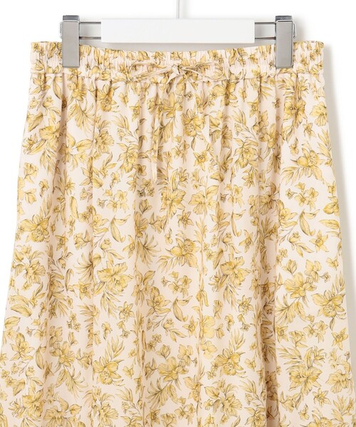 23区　【SLOW/一部店舗限定】ボタニカルプリント スカート 38 新品　今期 23区 スカート 「SLOW/一部店舗限定」ボタニカルプリント